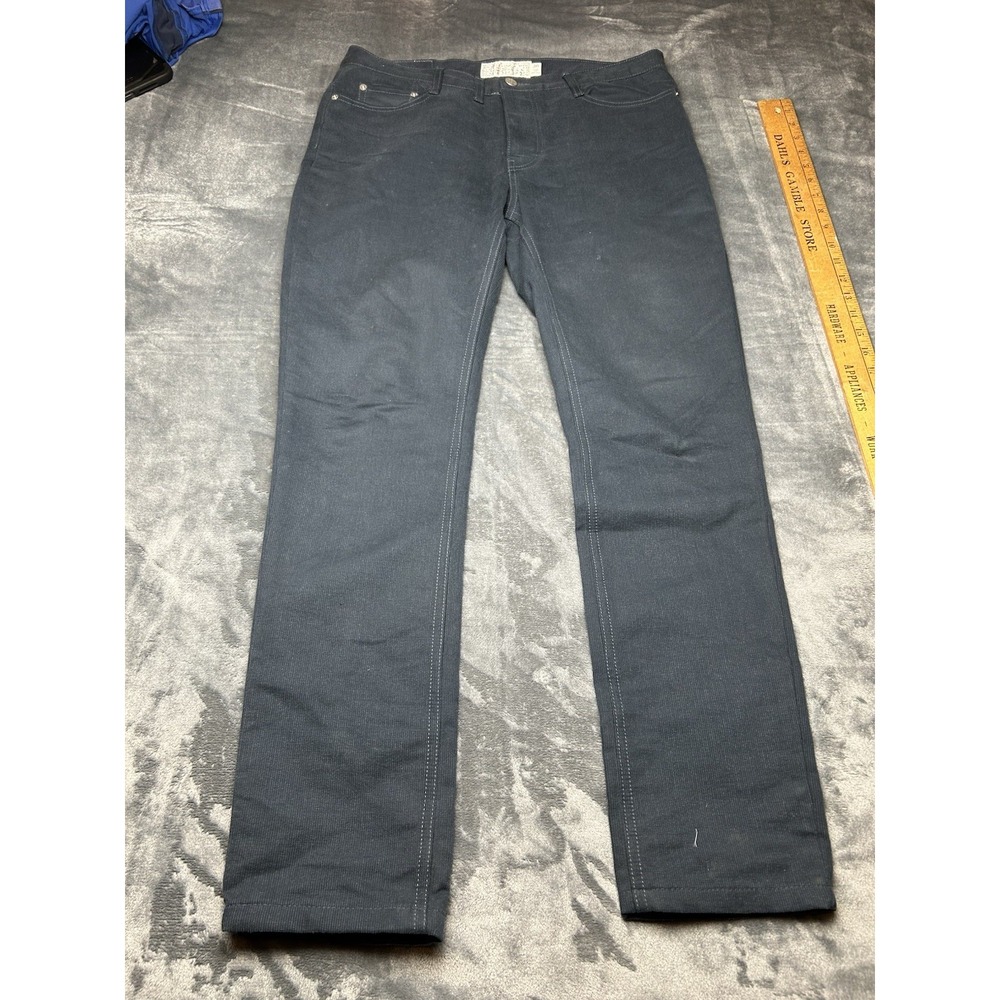 Shipley & Halmos Navy Corduroy Pants Sz 30 Measures 34x28 Cotton
